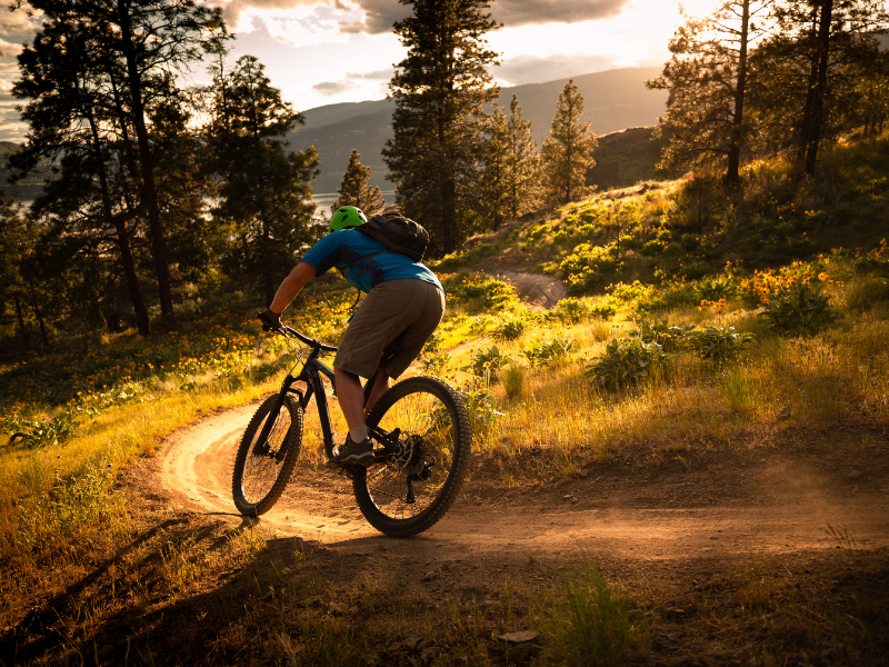 cycliste montagne