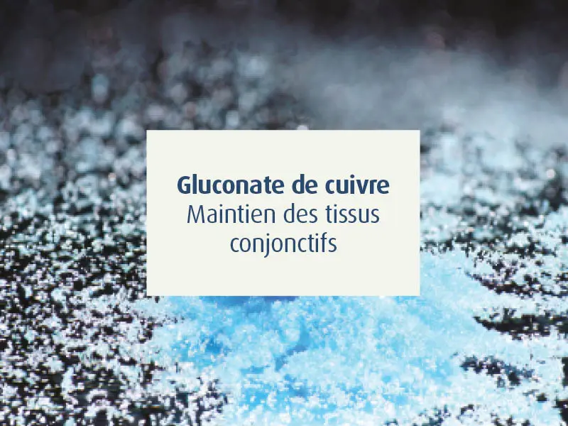 novalflex-compléments alimentaires articulations sportifs - novalturel - gluconate de cuivre