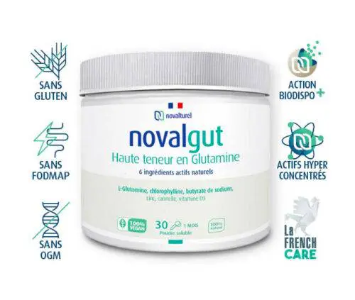 novalgut-cicatrisant-intestinal-naturel-permeabilite-glutamine-intestin