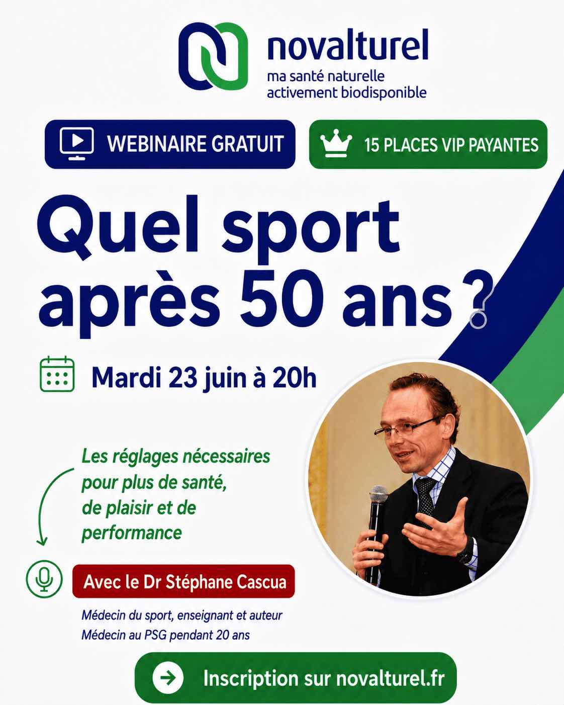Quel sport après 50 ans ?