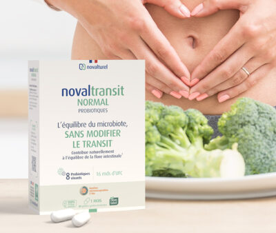 Probiotiques novaltransit normal equilibre du microbiote sans modifier le transit