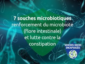 Novalbiome Probiotique 7 Souches Microbiotiques Anti-constipation