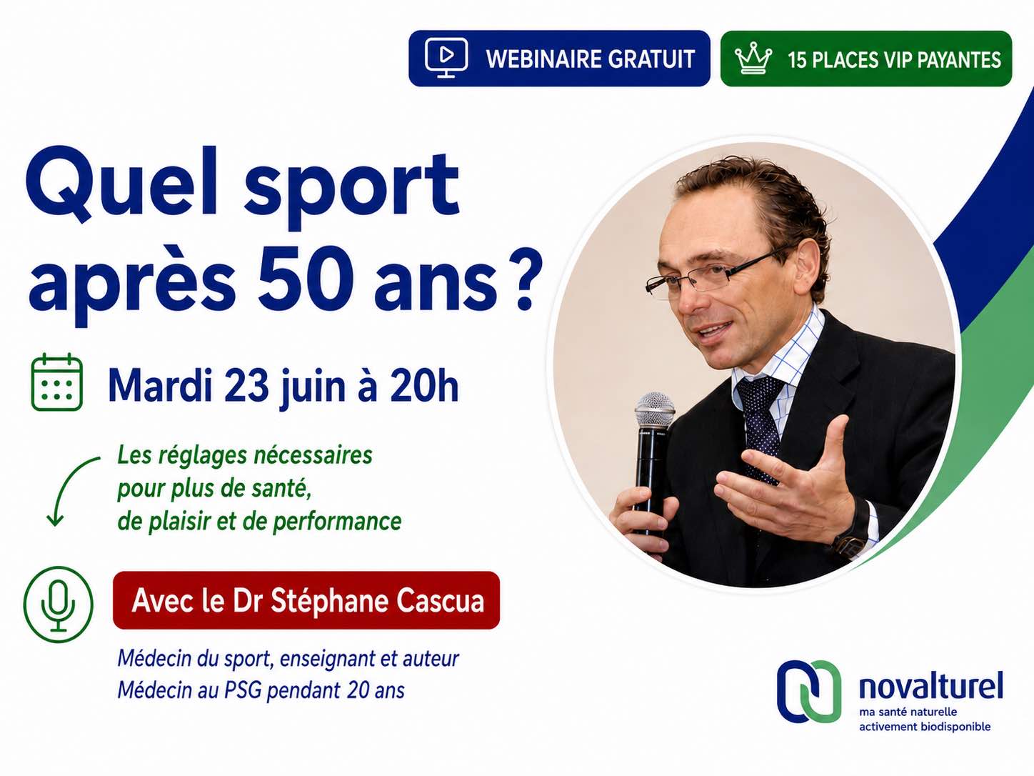Quel sport après 50 ans ?